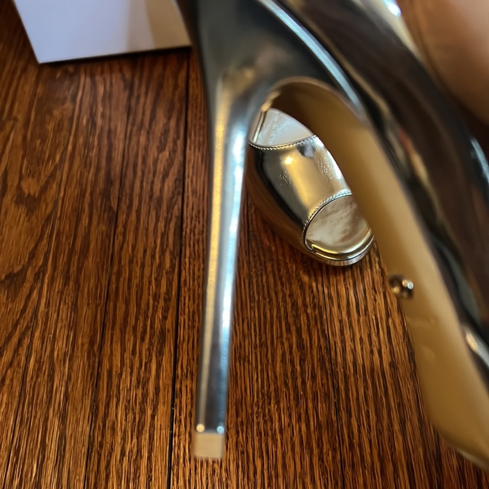 New sexy Christian Dior pump mirror finish silver - Picture 6 of 10